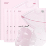 Medicube PDRN Pink Collagen Gel Mask 4 peças